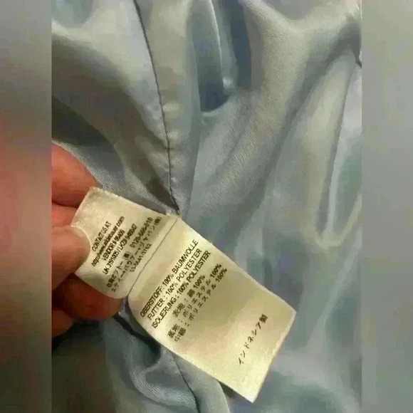 Eddie Bauer ladies light blue zipper vest size small - Picture 5 of 5